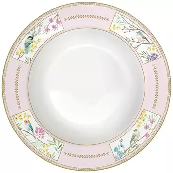 Тарелка суповая Easy Life Birds Melody 21,5см