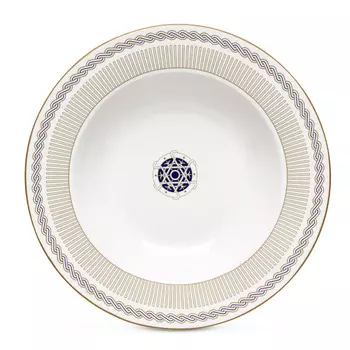 Тарелка суповая Pozzi Milano 1876 Corallo