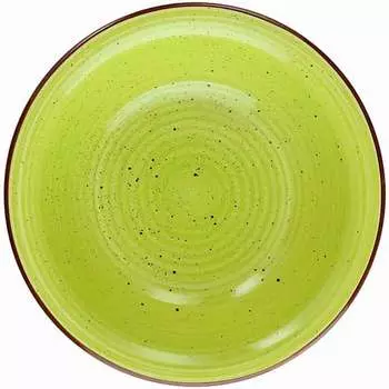 Тарелка суповая Tognana Art&amp;Pepper, цвет зеленый