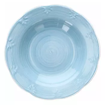 Тарелка суповая Tognana Shabby Azzurro