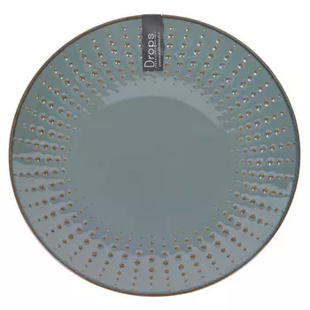 Тарелка закусочная Easy Life Drops celadon