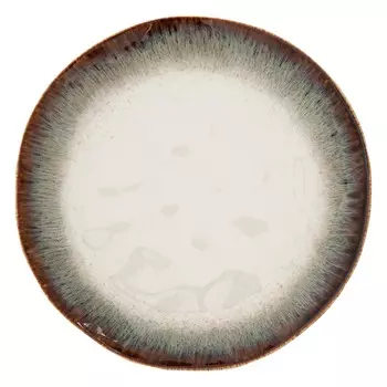 Тарелка закусочная Easy Life Nuances, цвет коричневый