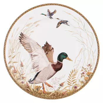 Тарелка закусочная Lefard Охота Селезень 20,5см