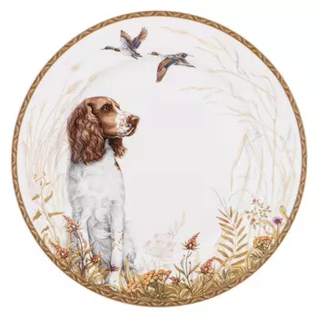 Тарелка закусочная Lefard Охота Спаниель20,5см