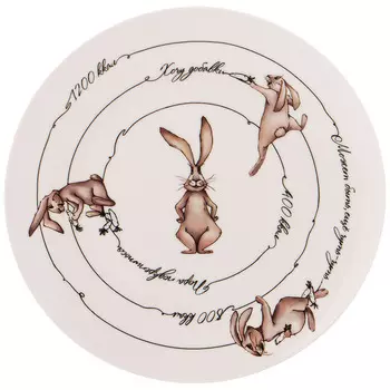 Тарелка закусочная Lefard Счастье есть