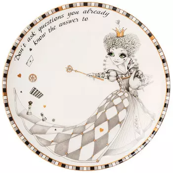 Тарелка закусочная Lefard Wonderland Королева