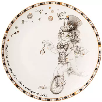 Тарелка закусочная Lefard Wonderland Шляпник