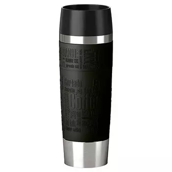Термокружка EMSA TRAVEL MUG GRANDE 500 мл, цвет черный