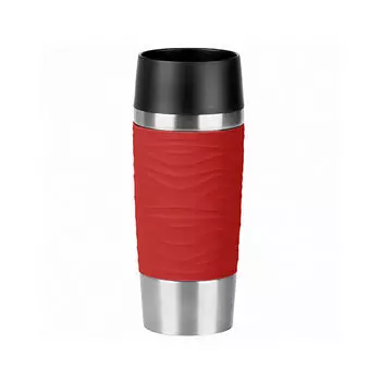 Термокружка EMSA Travel Mug Waves, цвет красный