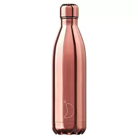 Термос Chilly's Bottles Chrome Rose Gold 750мл
