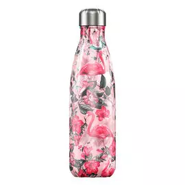 Термос Chilly's Bottles Tropical. Flamingo 500мл