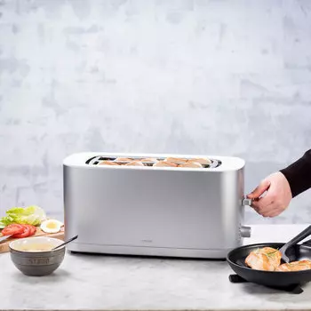 Тостер на 2 хлебца Zwilling Enfinigy, серебристый