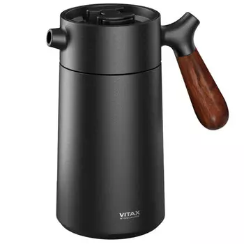 Вакуумный френч-пресс Vitax Steelware, черный