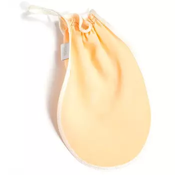 Варежка для пилинга шелковая Silk Care Classic, натуральная