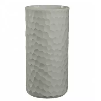 Ваза Asa Selection Carve 24см, цвет серо-бежевый