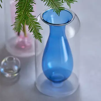 Ваза Bergenson Bjorn Muse 22см, индиго