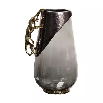 Ваза декоративная Гарда Декор Ягуар 23x18,5x35,5см