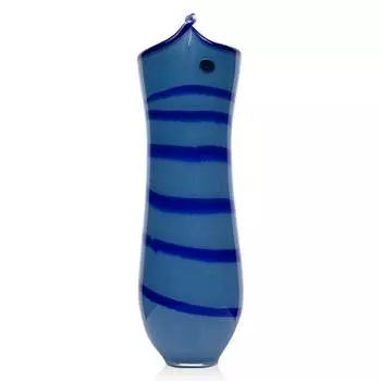 Ваза декоративная Неман Морская сюита 24см, цвет синий