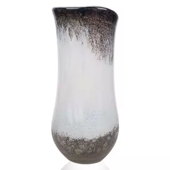 Ваза гутной работы из цветного стекла Zapel Киней-3