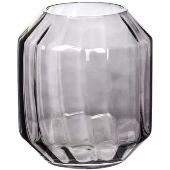 Ваза Hakbijl Glass Glass Grey 20см