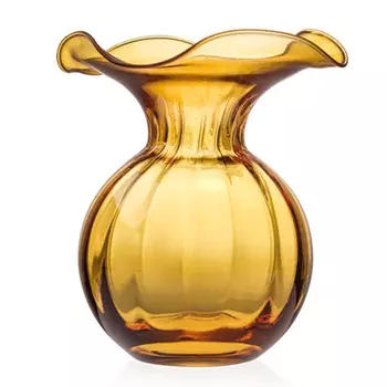 Ваза IVV Primula 18см, цвет желтый