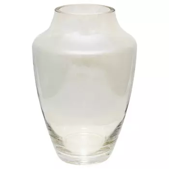 Ваза из цветного стекла Вещицы 25см