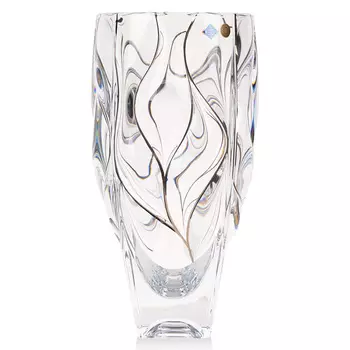 Ваза Jihlava Bamboo Платиновые линии