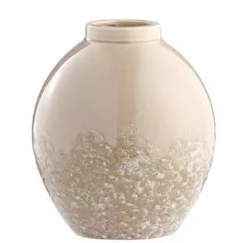 Ваза Lene Bjerre Clary 21x18см, цвет кремовый