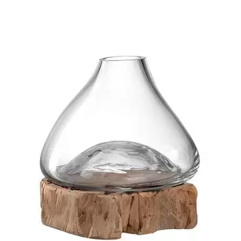 Ваза Leonardo Casolare на деревянной подставке