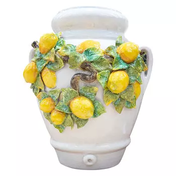 Ваза Leoncini Лимоны 50см