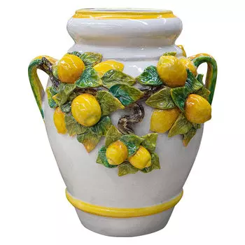 Ваза Leoncini Лимоны 52см