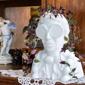 Ваза Moroshka Iris, цвет белый