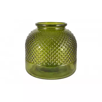 Ваза San Miguel Diamante 24см, цвет зеленый