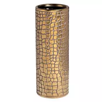 Ваза золотистая Garda Decor 11x30см
