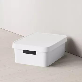 Ящик для хранения 11л Ambient Folk, белый