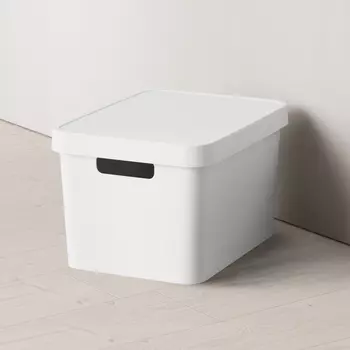 Ящик для хранения 17л Ambient Folk, белый