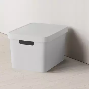 Ящик для хранения 17л Ambient Folk, светло-серый