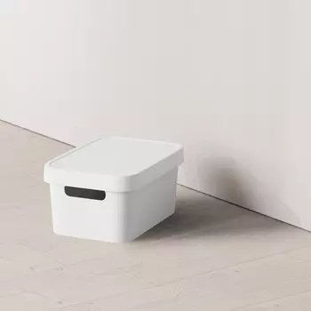 Ящик для хранения 4,5л Ambient Folk, белый