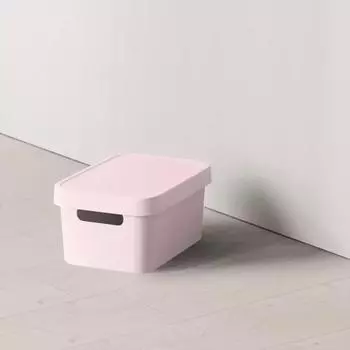 Ящик для хранения 4,5л Ambient Folk, светло-розовый