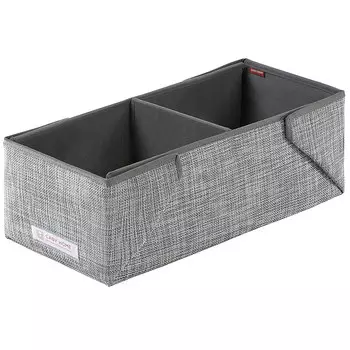 Ящик с отделениями Casy Home For Professionals 50x22x18см, серебряный