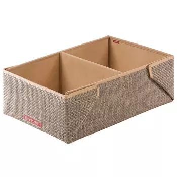 Ящик с отделениями Casy Home For Professionals 50x32x18см, коричневый