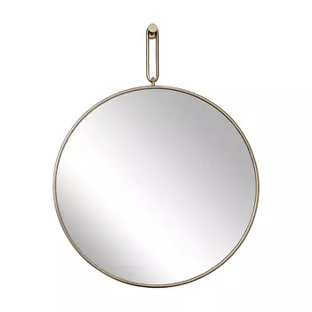 Зеркало на подвесе Garda Decor 77см, золото