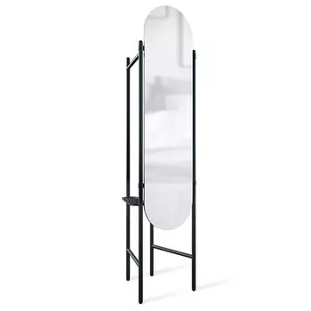 Зеркало напольное с вешалками Umbra Vala