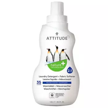 Жидкость для стирки Attitude Mountain Essentials 2в1, 1040мл