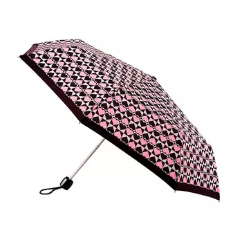 Зонт женский механика Fulton Harlequin Heart