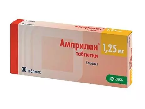 амприлан 1,25 мг 30 табл