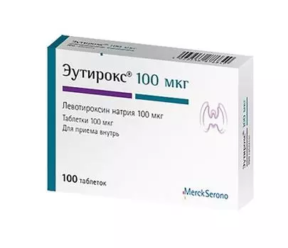 эутирокс 100 мкг 100 табл