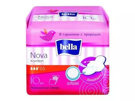 белла прокладки нова эйр софтиплей 10