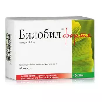 билобил форте 80 мг 60 капс