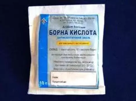 борная кислота порошок 10 г